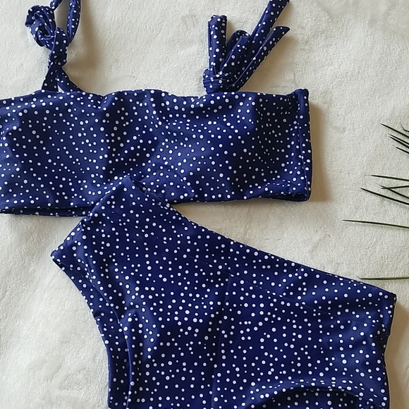 Other - NWOT bikini bandeau and high waisted bottom.